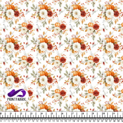 Arrangement Floral d'Automne avec Citrouilles et Roses