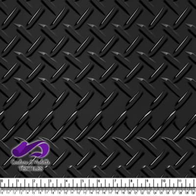 Texture métallique noire avec un style industriel