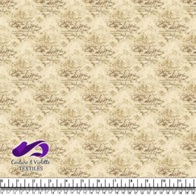 Script manuscrit vintage sur parchemin