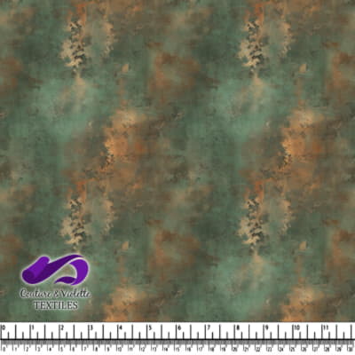 Tissu texturé abstrait aux nuances terreuses