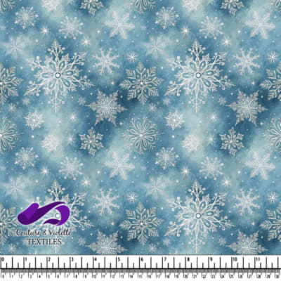 Motifs de Flocons de Neige Intriqués