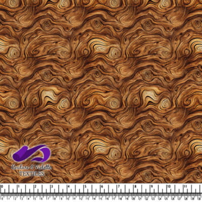 Swirling Wood Grain Pattern Design