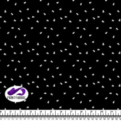 Halloween - Fantôme sur fond noir