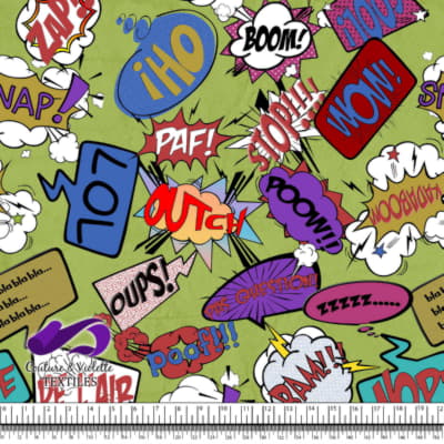 Comic book - Bulles de Dialogue LOL sur Fond Vert