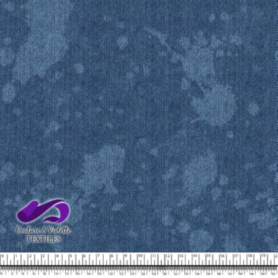 Denim - Jean bleu classique délavé