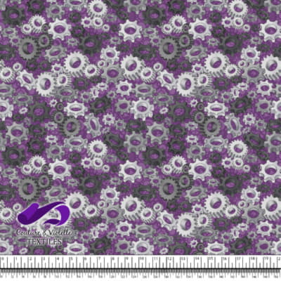 Mecanique - Engrenage - Meadow violet