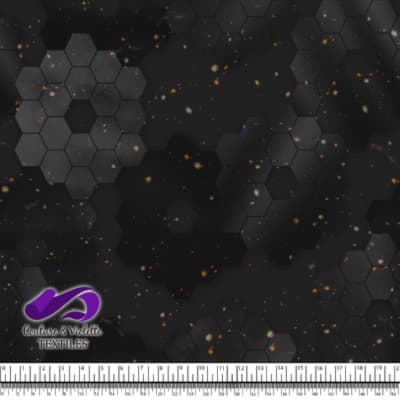 Honeycomb Webb - Structure cosmique - Gris foncé