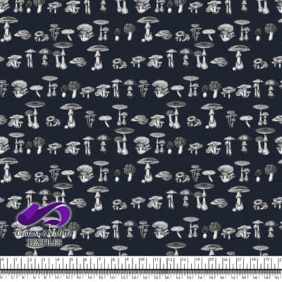 Vintage mushroom - Gravures - Blueberry