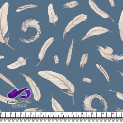 Wedgewood - Plume - Bleu