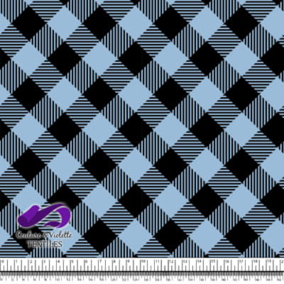 Westwood - Gingham - Clear sky blue