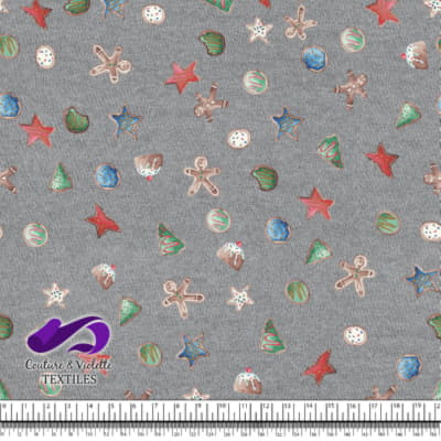 Noël country charm - Biscuits - Ultimate Gray