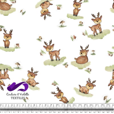 Small animal - Deers - White