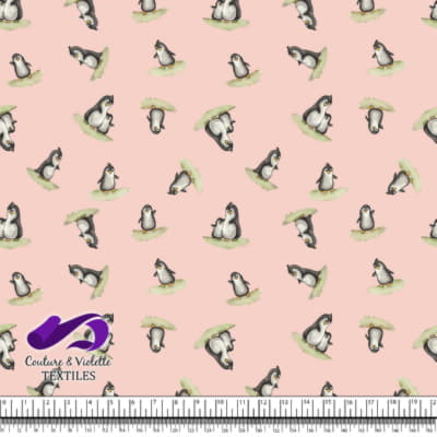 Petits animaux - Penguin - Pink cloud