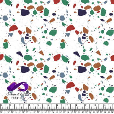 Terrazzo - Chunks New York Winter - Blanc