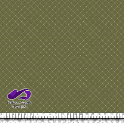 Faux matelassé - Blanc - Olive