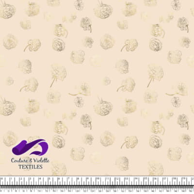 Fleurs automne - Gold - Buttercream