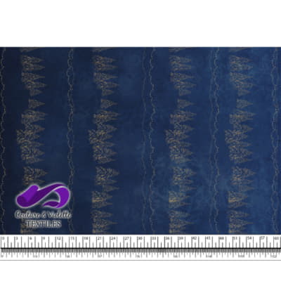 Hiver Noël Bleu - Sapins