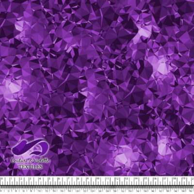 Texture Géo - Crystal violet