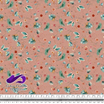 Monstera - Mix - Dusty rose