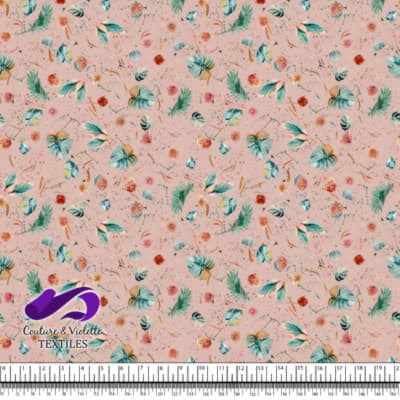 Monstera - Mix - Plastered pink