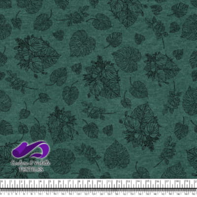 Monstera - Trait noir - Gibson green