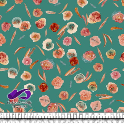 Monstera - Roses - Tejo green