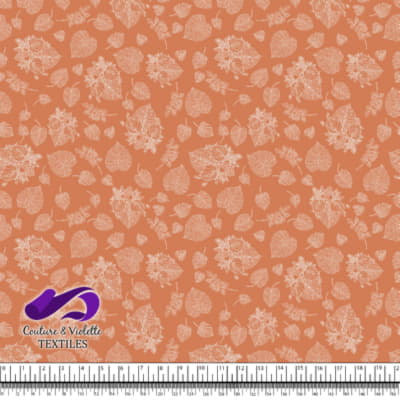 Monstera - Trait blanc - Terracotta