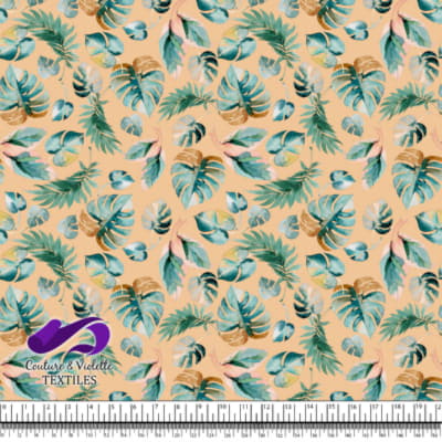 Monstera - Leaf - Apricot