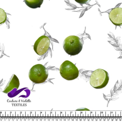 Salade de fruits - Limiette - Blanc