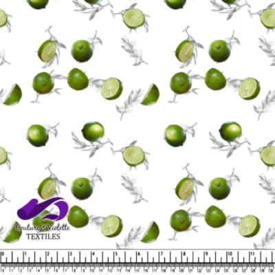 Salade de fruits - Limiette - Blanc