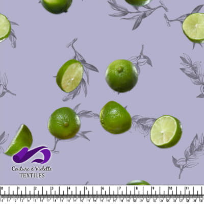 Salade de fruits - Limiette - Dusty Lilac