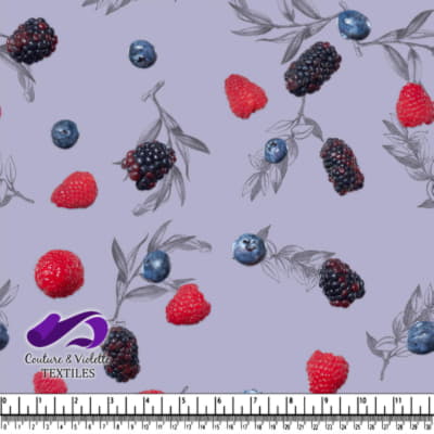 Fruit salad - Small fruits - Dusty lilac