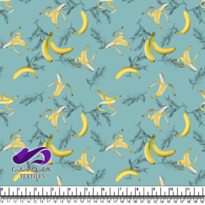 Salade de fruits - Banane - Dusty Aqua