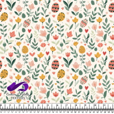 Spring Easter Floral Pattern