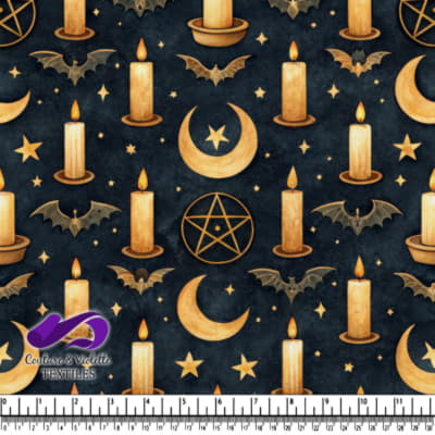 Mystical Halloween Nightpattern